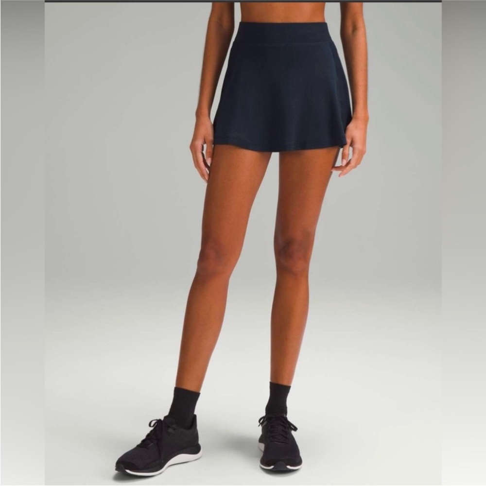 Lululemon 4 Swiftly Tech High-Rise Skirt True Navy